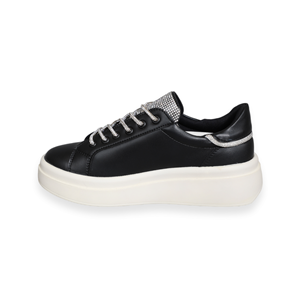 Konfores 1566-561179 Anatomik Tabanlı Sneakers Ayakkabı - NKT01566-siyah-36