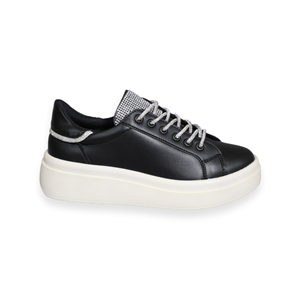 Konfores 1566-561179 Anatomik Tabanlı Sneakers Ayakkabı - NKT01566-siyah-38