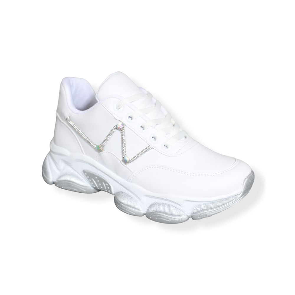 Konfores 1571-333063 Anatomik Tabanlı Sneakers Ayakkabı - NKT01571-BEYAZ-38