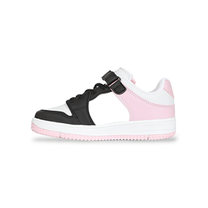 Kidessa 1608 Anatomik Tabanlı Unisex Çocuk ve Genç Sneakers Ayakkabı - NKT01608-siyah pembe-26