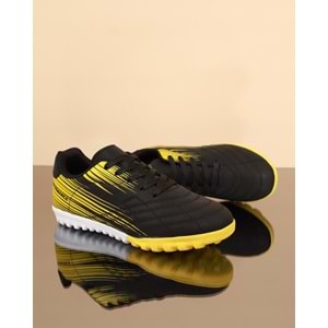 Kidessa 1687-Anatomik Kaydırmaz Tabanlı Halı Saha Futbol Ayakkabısı - NKT01687-siyah-36