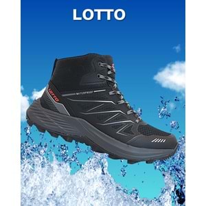 1764-Arnet Anatomik Taban Waterproof Trekking Spor Bot - NKT01764-siyah gri-40