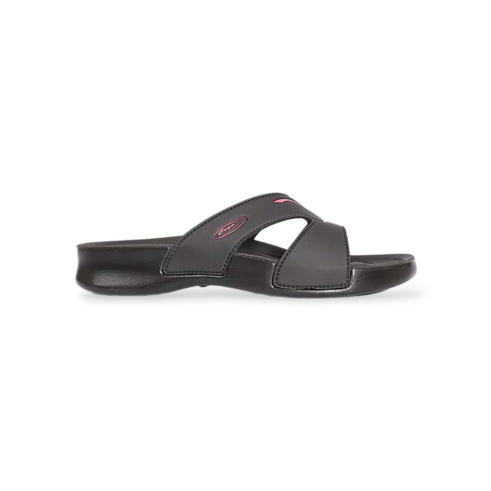 1881-3400-2 Tam Anatomik Kadın Günlük Terlik - NKT01881-siyah-37