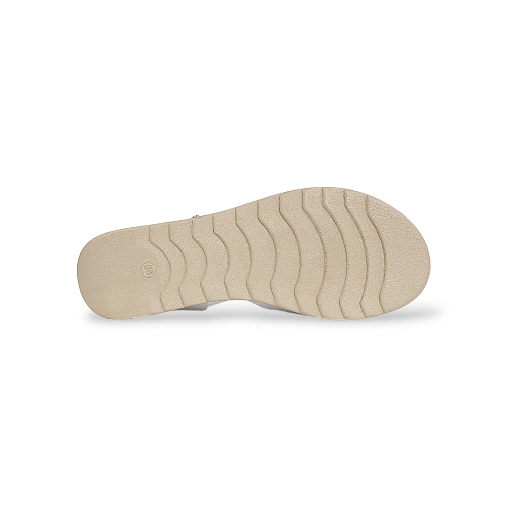 Konfores 1904-261130 Anatomik Tabanlı Kadın Sandalet - NKT01904-BEYAZ-39