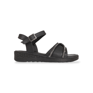 Konfores 1904-261130 Anatomik Tabanlı Kadın Sandalet - NKT01904-siyah-38