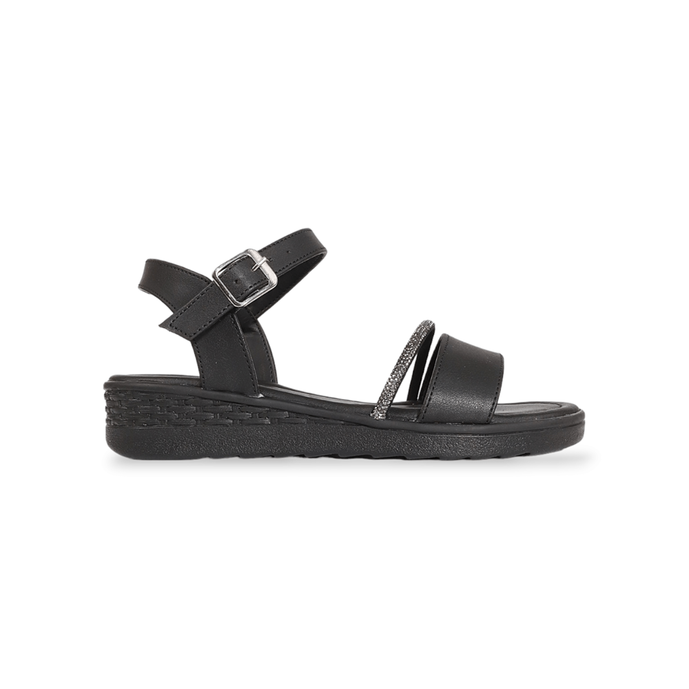 Konfores 1905-261129 Anatomik Tabanlı Kadın Sandalet - NKT01905-siyah-37