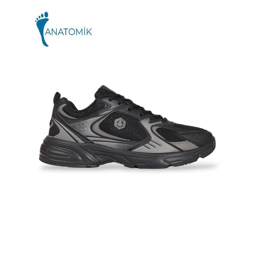 Hammerjack 1935-Songa Anatomik Tabanlı Unisex Yürüyüş & Koşu Ayakkabısı - NKT01935-siyah-36