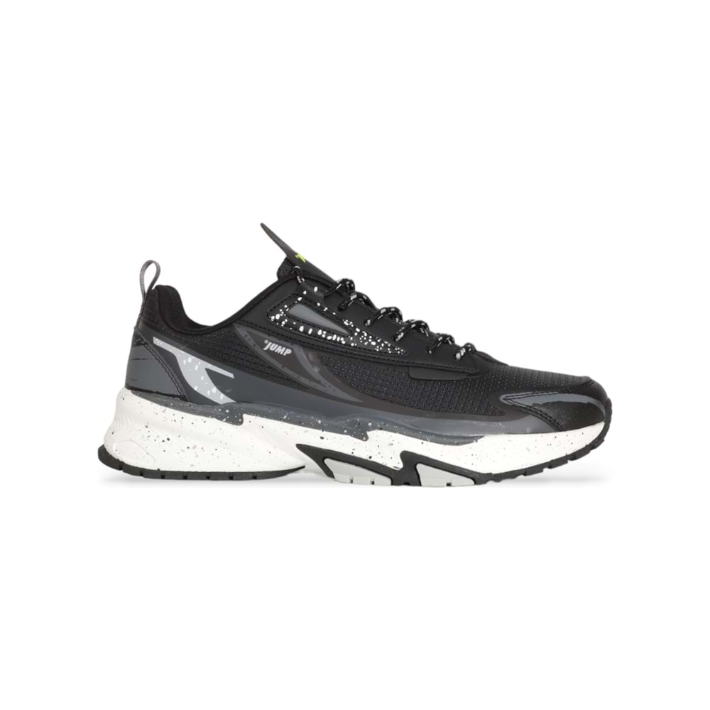 Jump 1945-29726 Anatomik Tabanlı Unisex Yürüyüş & Koşu Ayakkabısı - NKT01945-siyah gri-43