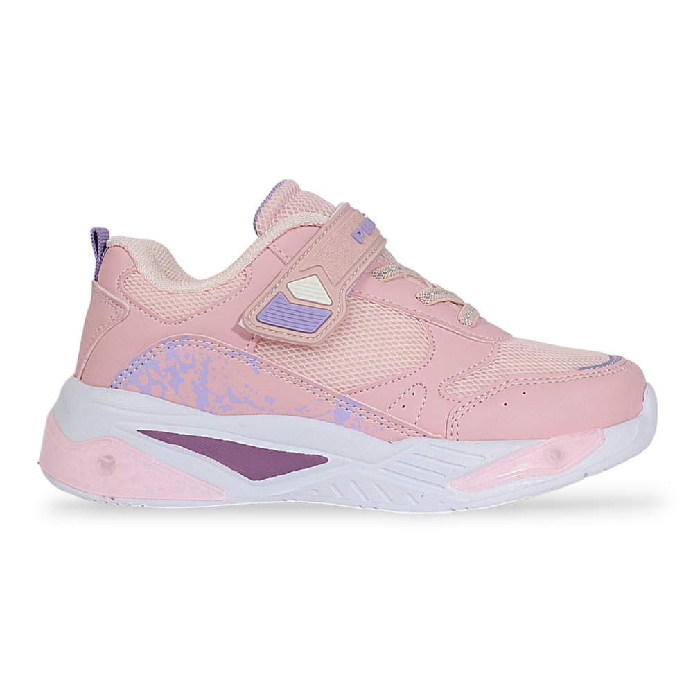 Kidessa 1967 Işıklı Anatomik Tabanlı Çocuk Günlük Spor Ayakkabı - NKT01967-PUDRA-31