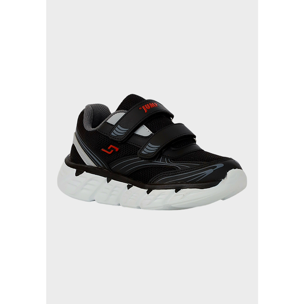 Jump 1976-30002 Anatomik Tabanlı Unisex Çocuk Günlük Spor Ayakkabı - NKT01976-siyah beyaz-33