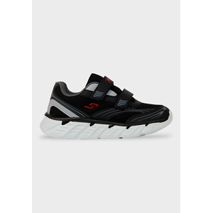 Jump 1976-30002 Anatomik Tabanlı Unisex Çocuk Günlük Spor Ayakkabı - NKT01976-siyah beyaz-33