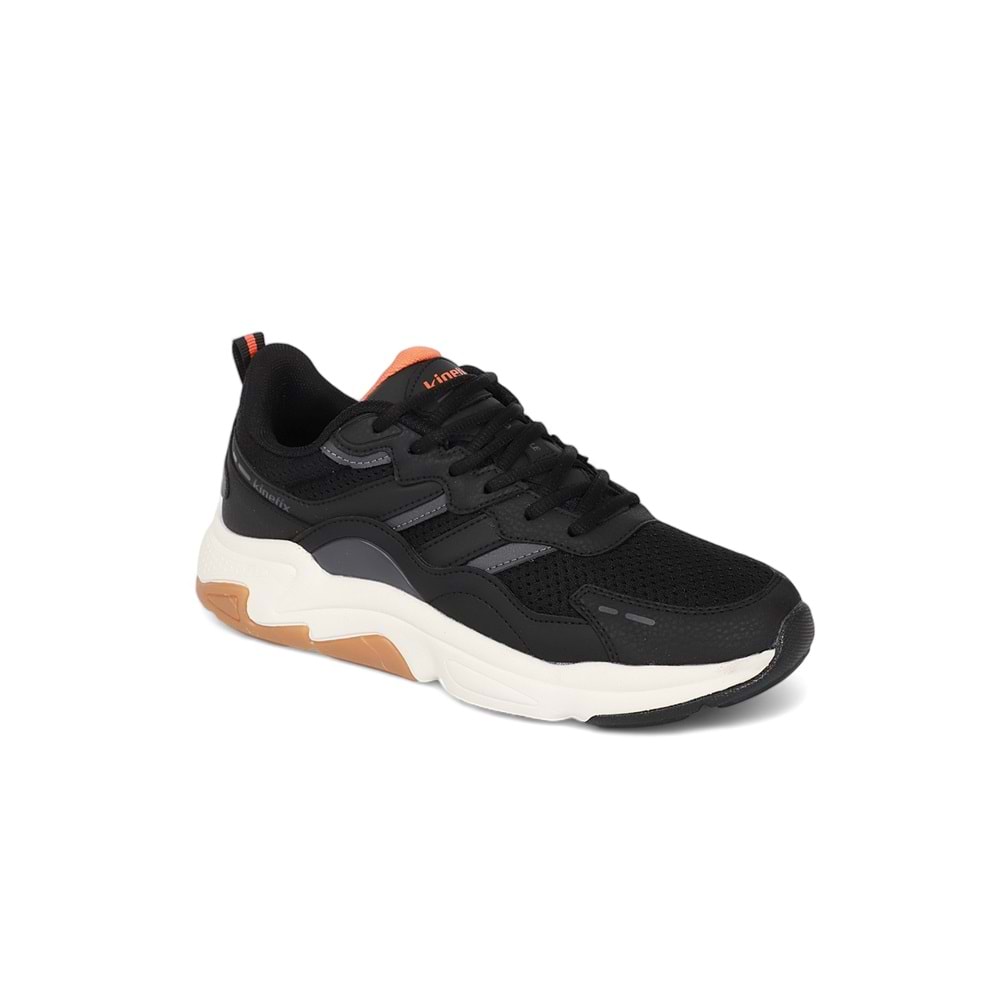 Kinetix 1981-Tıona Anatomik Tabanlı Erkek Günlük Sneakers Ayakkabı - NKT01981-siyah gri-41