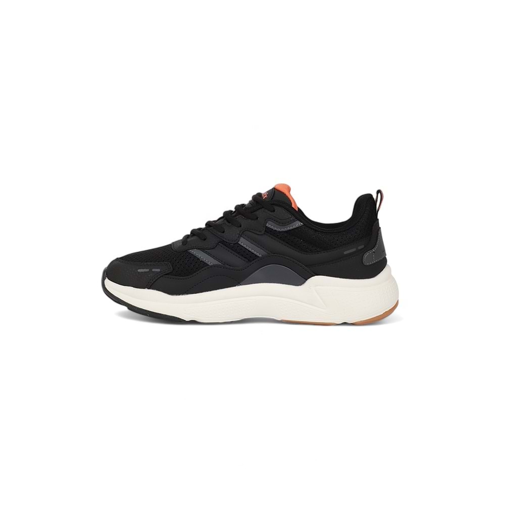 Kinetix 1981-Tıona Anatomik Tabanlı Erkek Günlük Sneakers Ayakkabı - NKT01981-siyah gri-41