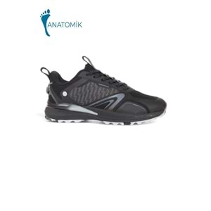 Jump 1994-29730 Anatomik Tabanlı Unisex Yürüyüş & Koşu Ayakkabısı - NKT01994-siyah gri-41