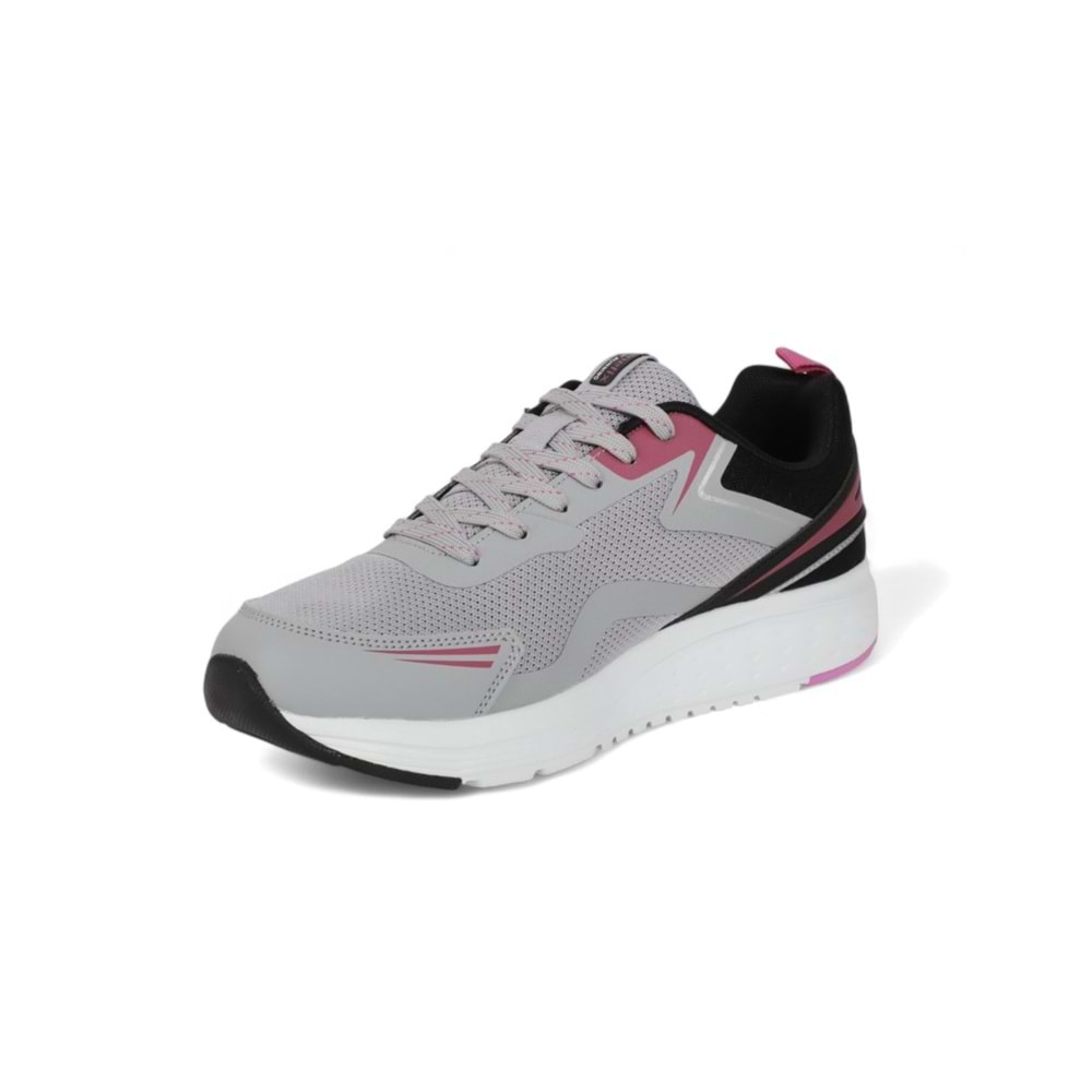 Kinetix 1996-Evorıder Anatomik Tabanlı Unisex Yürüyüş & Koşu Ayakkabısı - NKT01996-Gri Siyah-37