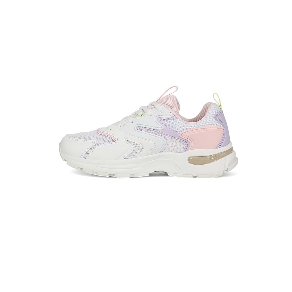 Lumberjack 2009-Null Anatomik Kalın Tabanlı Kadın Sneakers Ayakkabı - NKT02009-BEYAZ-37