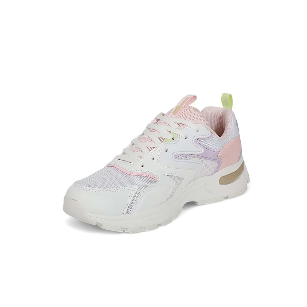 Lumberjack 2009-Null Anatomik Kalın Tabanlı Kadın Sneakers Ayakkabı - NKT02009-BEYAZ-39