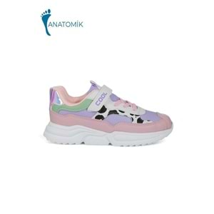 Kidessa 2015 Anatomik Tabanlı Unisex Çocuk Günlük Spor Ayakkabı - NKT02015-PUDRA-33