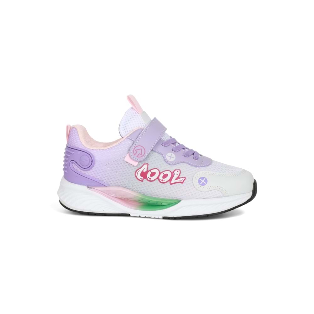 Kidessa 2036 Anatomik Tabanlı Unisex Çocuk Günlük Spor Ayakkabı - NKT02036-lila-32