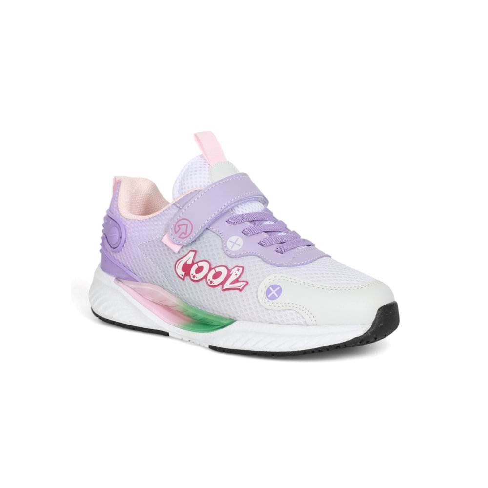 Kidessa 2036 Anatomik Tabanlı Unisex Çocuk Günlük Spor Ayakkabı - NKT02036-lila-33
