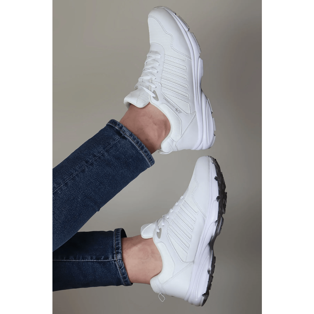 M.P 2056 Anatomik Tabanlı Unisex Mevsimlik Yürüyüş & Koşu Ayakkabısı - NKT02056-BEYAZ-36