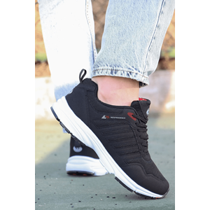 M.P 2056 Anatomik Tabanlı Unisex Mevsimlik Yürüyüş & Koşu Ayakkabısı - NKT02056-siyah beyaz-41