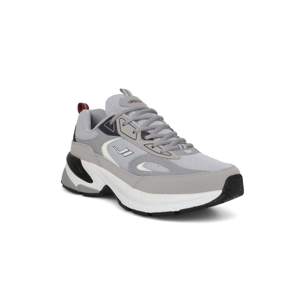 Lescon 2061-Newton Anatomik Tabanlı Unisex Yürüyüş & Koşu Ayakkabısı - NKT02061-gri-42