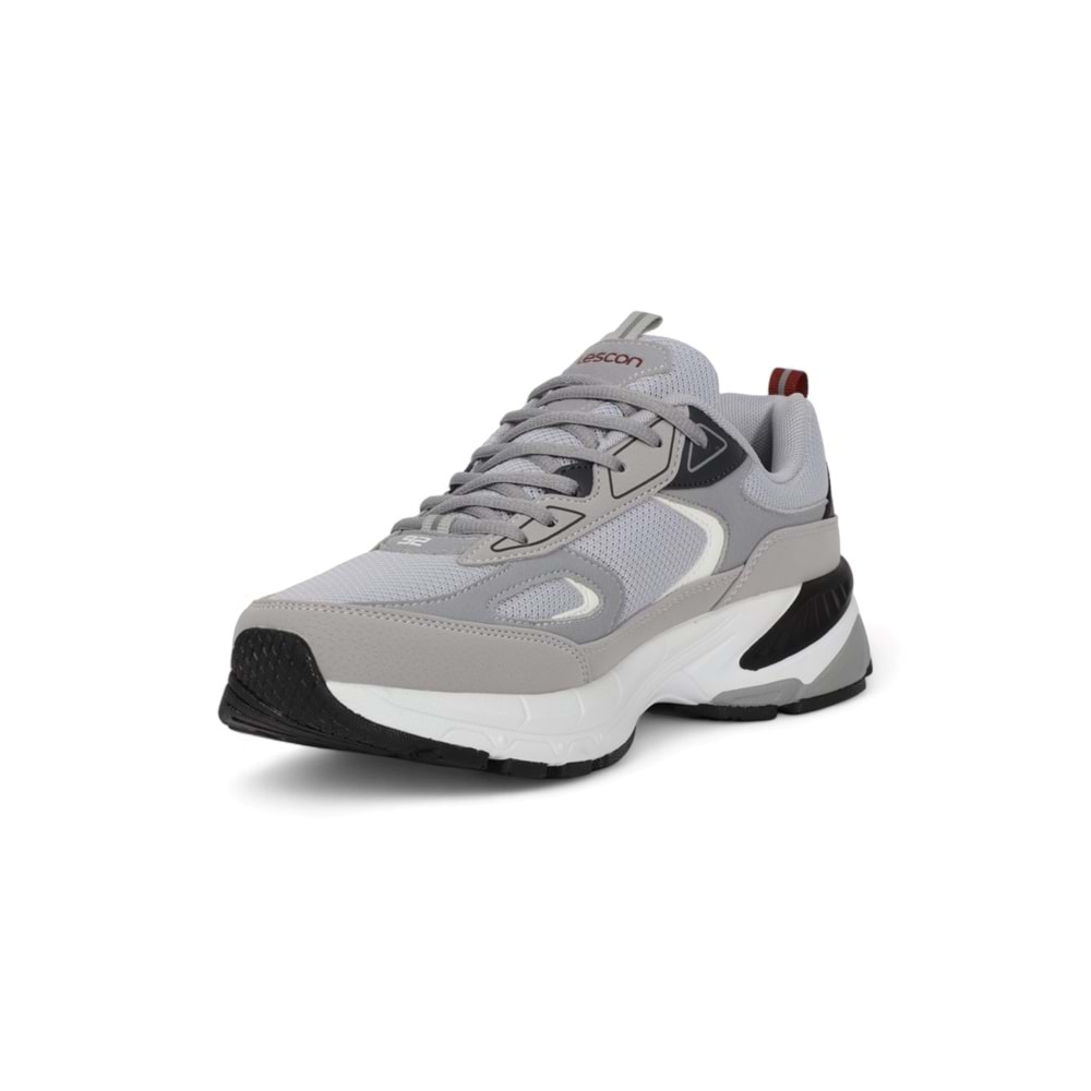 Lescon 2061-Newton Anatomik Tabanlı Unisex Yürüyüş & Koşu Ayakkabısı - NKT02061-gri-42
