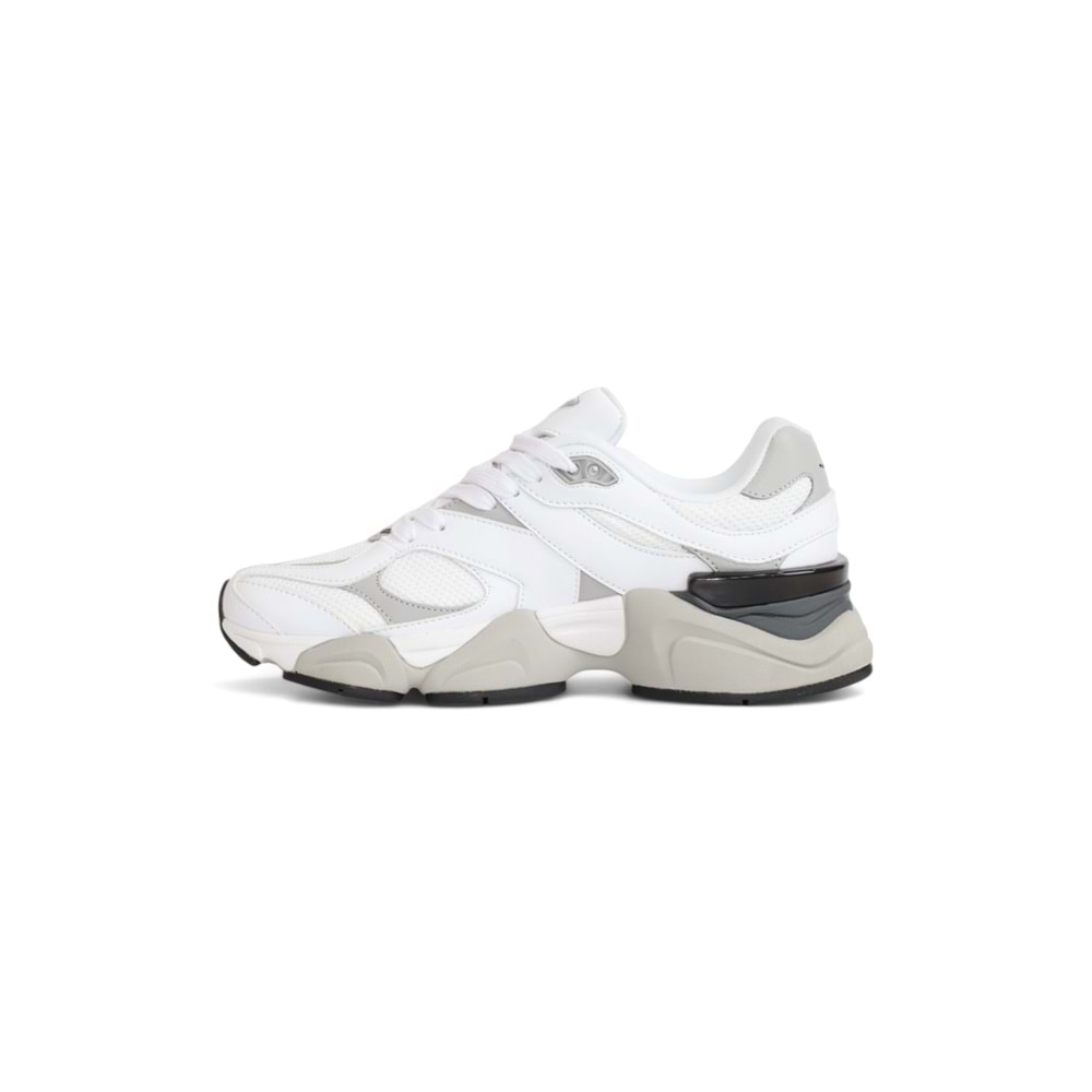 Lescon 2079-Ghost Anatomik Tabanlı Genç Unisex Sneakers Ayakkabı - NKT02079-BEYAZ-44