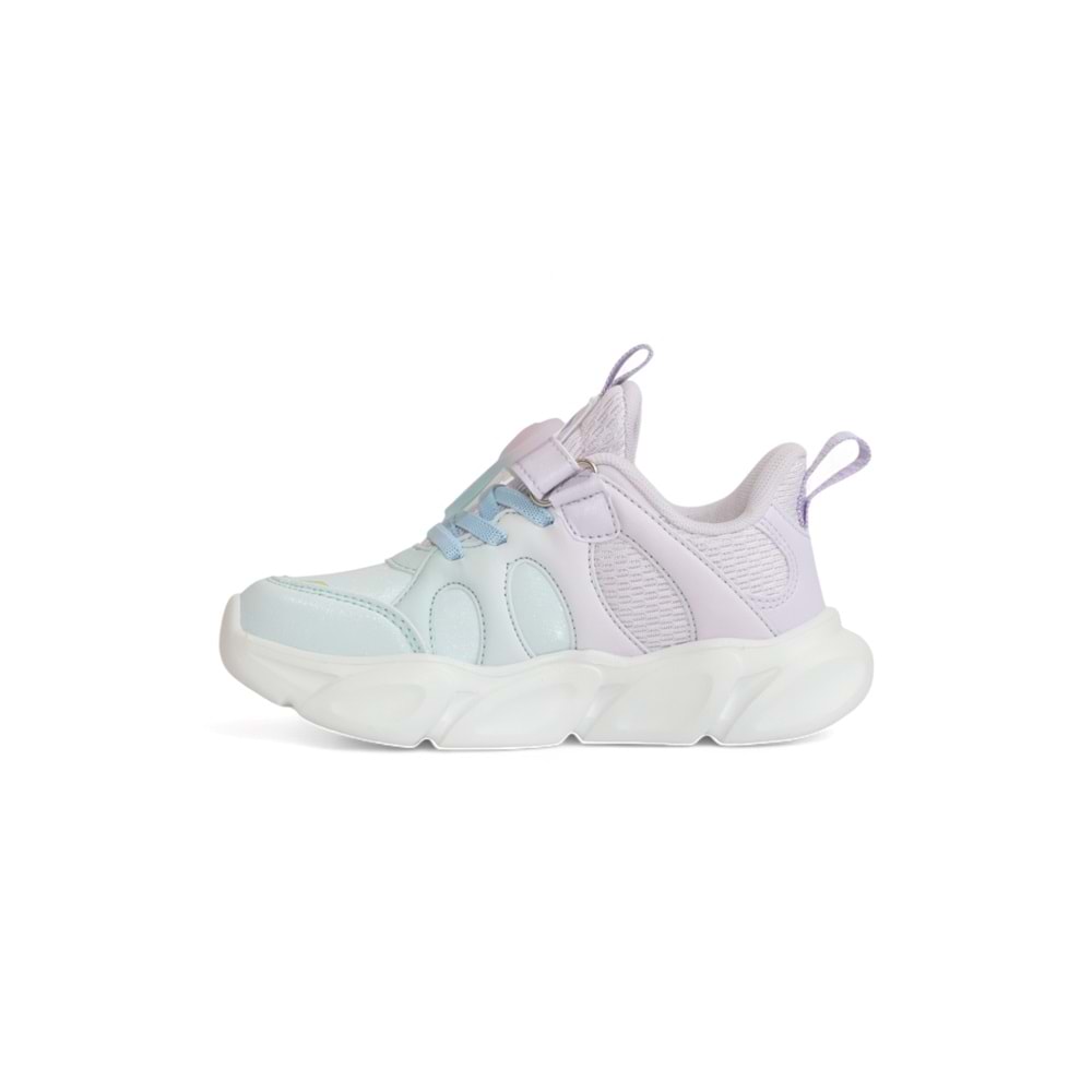 Kidessa 2085-Pepino Anatomik Tabanlı Kız Çocuk Günlük Işıklı Spor Ayakkabı - NKT02085-mavi-29