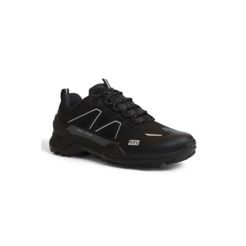 Lescon 2091-Stream Anatomik Tabanlı Waterproof Trekking Ayakkabı - NKT02091-siyah-45