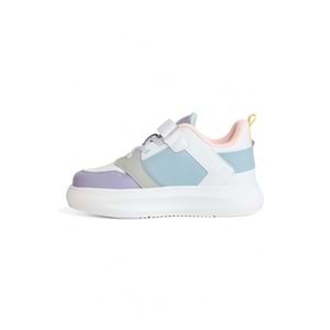 Kidessa 2092-Pepino Anatomik Tabanlı Ultra Hafif Unisex Çocuk Sneakers Ayakkabı - NKT02092-Beyaz Lila-28