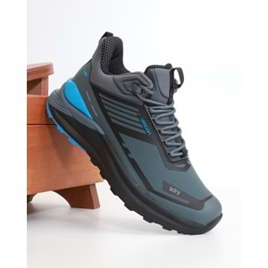 Lescon 2094-Wınd Anatomik Tabanlı Waterproof Trekking Ayakkabı - NKT02094-Füme-43