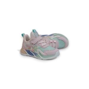 Kidessa 2126-1944 Anatomik Tabanlı Ultra Hafif Kız Çocuk Günlük Işıklı Spor Ayakkabı - NKT02126-PUDRA-28
