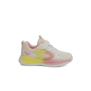 Kidessa 2127-Pepino Anatomik Tabanlı Ultra Hafif Unisex Çocuk Sneakers Ayakkabı - NKT02127-Bej-Pudra-28