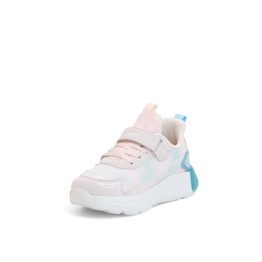 Kidessa 2130-1977 Pepino Anatomik Tabanlı Ultra Hafif Çocuk Unisex Günlük Işıklı Spor Ayakkabı - NKT02130-PUDRA-28