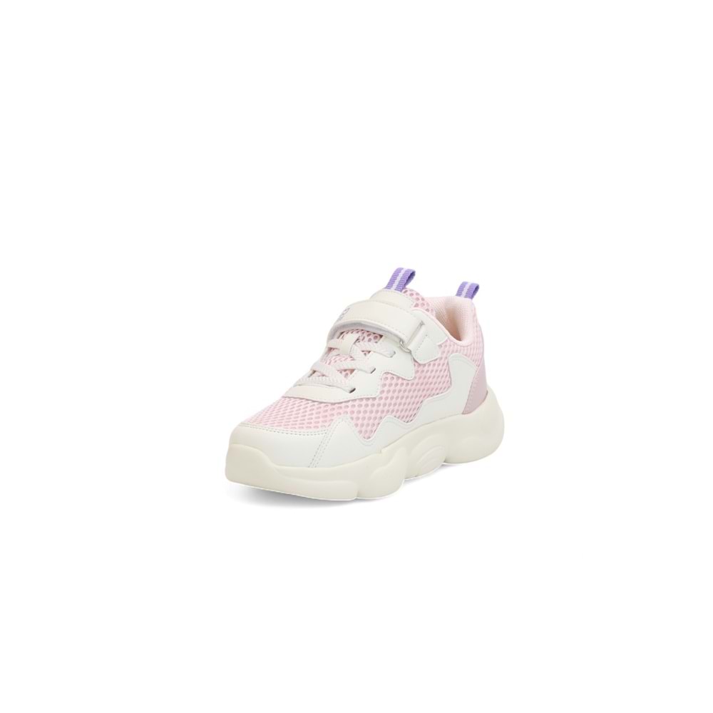 Kidessa 2134-1872 Pepino Anatomik Tabanlı Ultra Hafif Çocuk Unisex Günlük Işıklı Spor Ayakkabı - NKT02134-Bej-Pudra-30