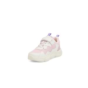 Kidessa 2134-1872 Pepino Anatomik Tabanlı Ultra Hafif Çocuk Unisex Günlük Işıklı Spor Ayakkabı - NKT02134-Bej-Pudra-30