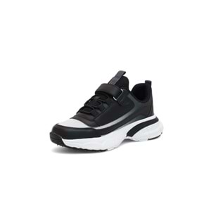 Kidessa 2135-1897 Pepino Anatomik Tabanlı Ultra Hafif Unisex Çocuk Sneakers Ayakkabı - NKT02135-siyah-gri-33