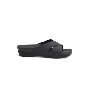 2176-Venedik-9 Tam Anatomik Kadın Günlük Terlik - NKT02176-siyah-39