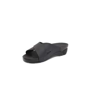 2176-Venedik-9 Tam Anatomik Kadın Günlük Terlik - NKT02176-siyah-39