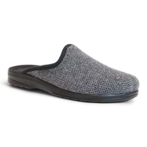 2220-9955-Ceyo Tam Anatomik Erkek Ev,Ofis Terliği - NKT02220-Füme-42