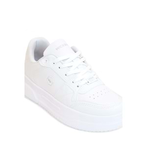 2227-Wickers Air Force Modeli Anatomik Tabanlı Üst Kalite Unisex Sneakers Ayakkabı - NKT02227-BEYAZ-39