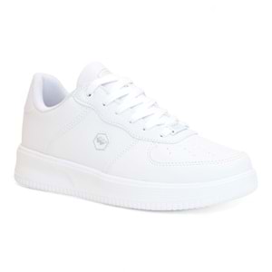 2228-Wickers Air Force Modeli Anatomik Tabanlı Üst Kalite Unisex Sneakers Ayakkabı - NKT02228-BEYAZ-42