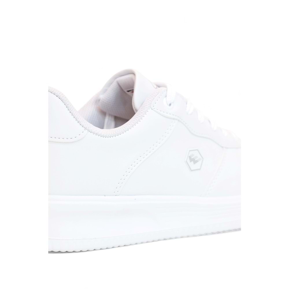 2228-Wickers Air Force Modeli Anatomik Tabanlı Üst Kalite Unisex Sneakers Ayakkabı - NKT02228-BEYAZ-42