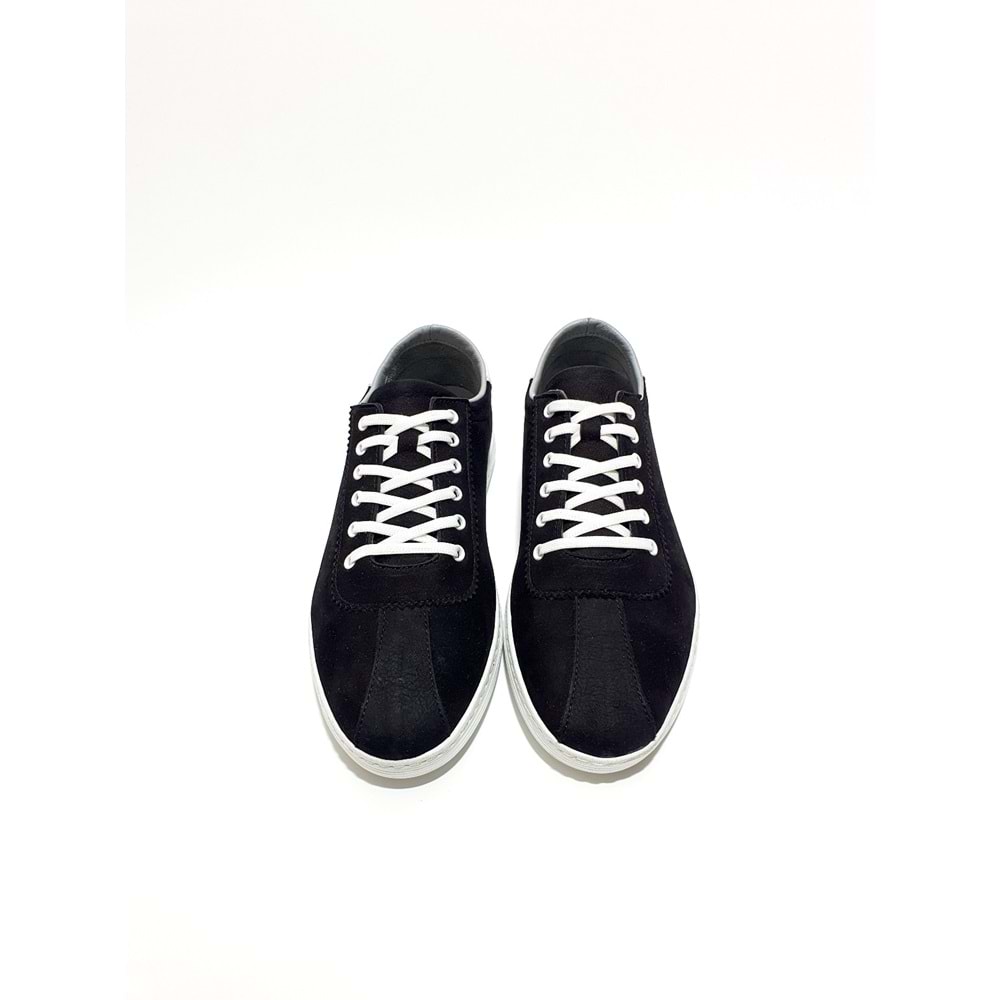 Lıon Hakiki Deri Erkek Sneakers Ayakkabı - siyah - 41