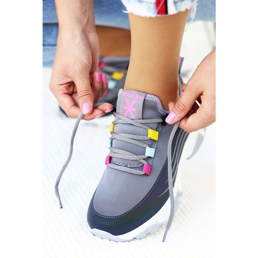 Konfores 887 Bayan Anatomik Sneakers Ayakkabı
