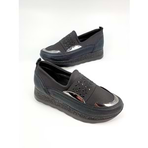 kadir ekici bayan günlük sneakers ayakkabı - siyah - 38