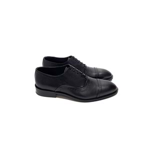 wınssto hakiki deri erkek klasik ayakkabı - siyah - 43