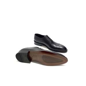 wınssto hakiki deri erkek klasik ayakkabı - siyah - 43